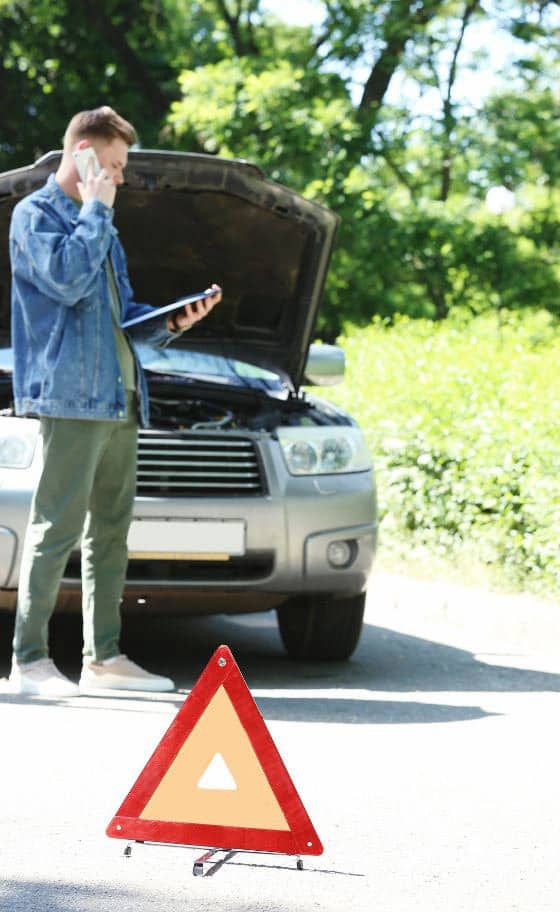 Coche averiado con seguro a todo riesgo